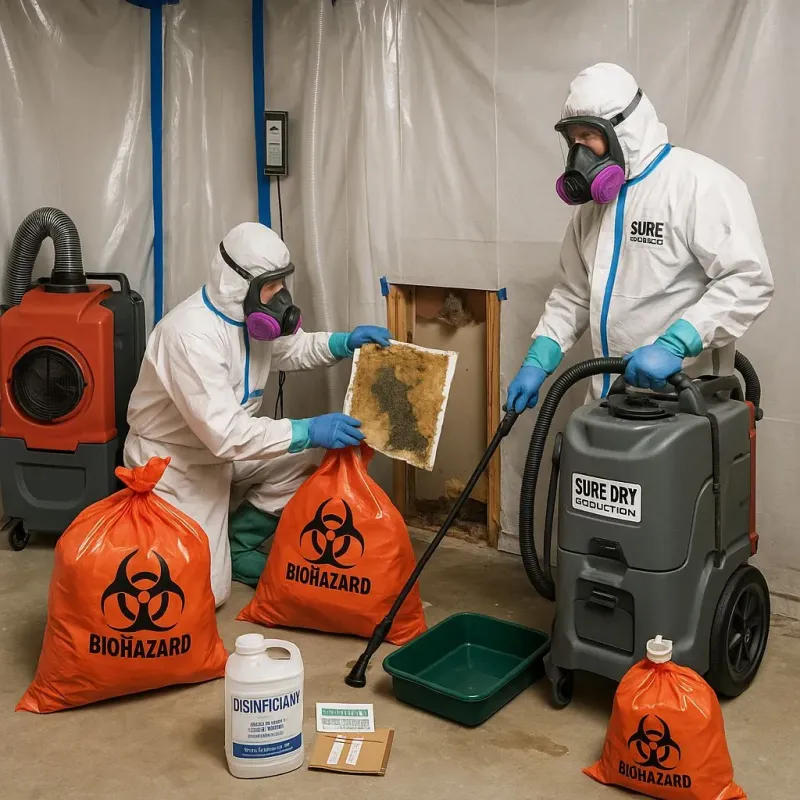 Contaminated Water Handling Protocols process in Lexington, IL