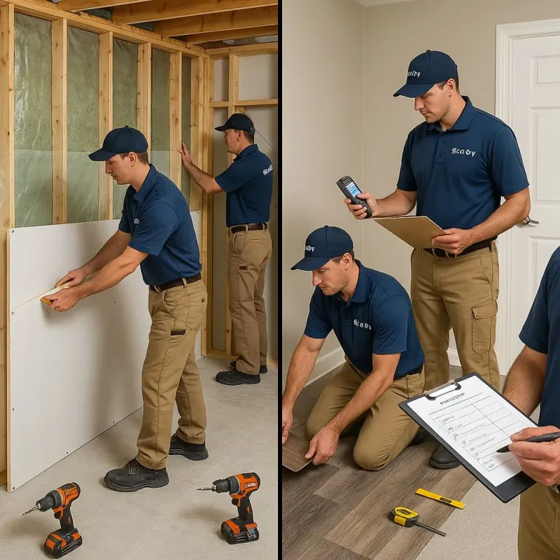 Repairs and Reconstruction process in Lexington, IL